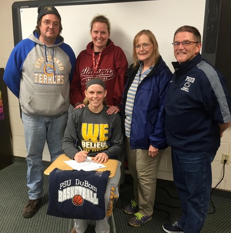 Melody Young from Otto-Eldred to play at PSU DuBois