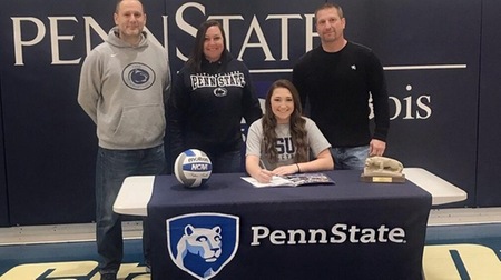 Skylar Ceprish of West Branch will attend PSD and continue her volleyball career