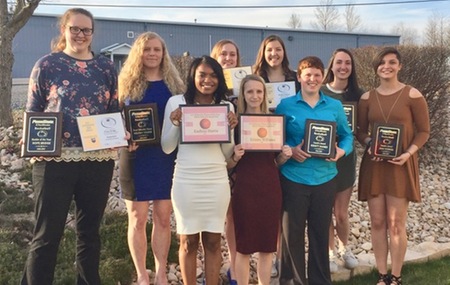 PSUD Women's Basketball celebrates playoff season and awards dinner
