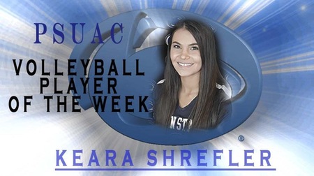 Shrefler Earns Conference Player of the Week